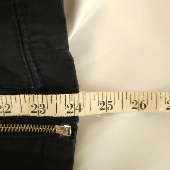 Old Navy Women Small Navy Blue Full Zip Cotton Mock Neck Utility Field Jacket - Picture 9 of 9